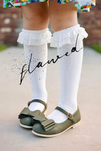 Load image into Gallery viewer, [Olive] FLAWED Bow Shoes
