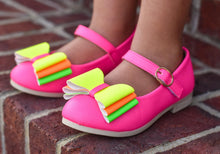 Load image into Gallery viewer, [Neon Lights] Bow Shoes

