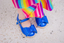 Load image into Gallery viewer, [Blue Sparkle] Bow Shoes
