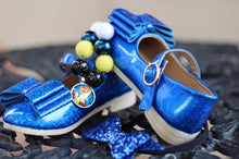 Load image into Gallery viewer, [Blue Sparkle] Bow Shoes
